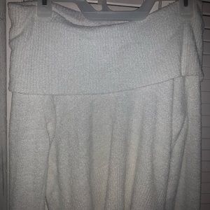 Cottagecore Fairycore Off Shoulder White Sparkly Blouse